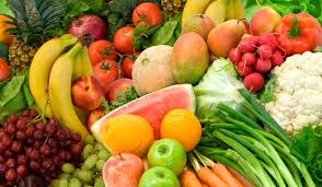 Healthy vegetables diet